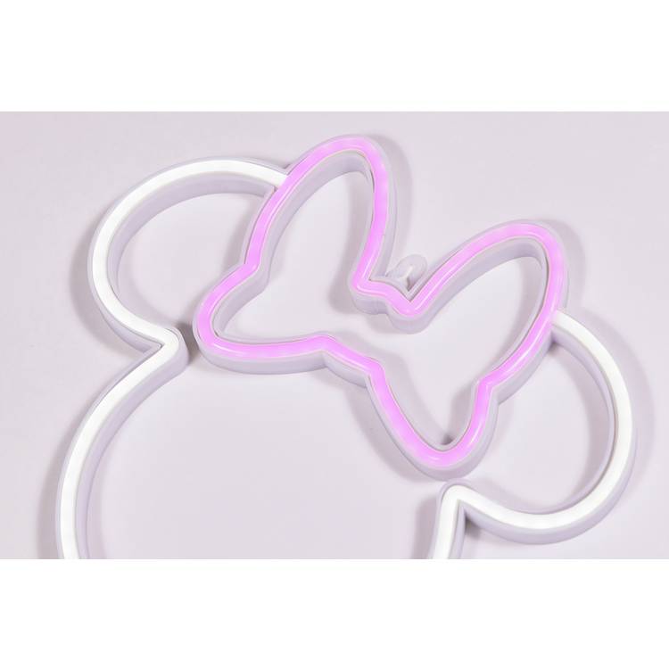 Yellowpop Minnie Mouse ears LED neon light (British brand)