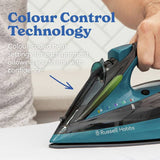 Russell Hobbs Colour Control Pro steam iron, UK version