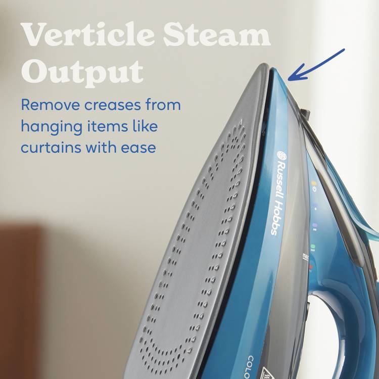 Russell Hobbs Colour Control Pro steam iron, UK version