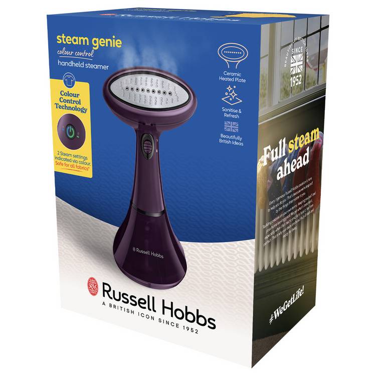 Russell Hobbs colour control handheld garment steamer 27410 - British product