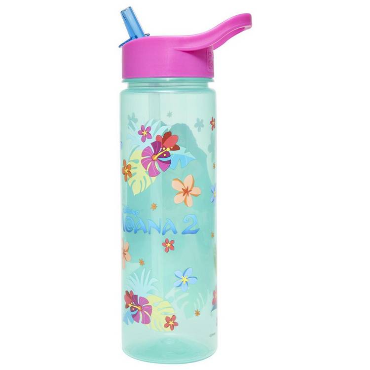 Disney Moana 2 reusable sipper water bottle 600ml (British brand)