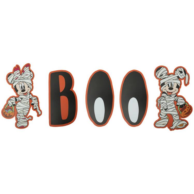 Disney Mickey and Minnie Halloween yard decoration - British product