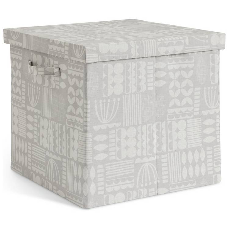 Habitat storage box Scandi print 40cm - British product