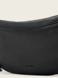 AllSaints Black Luna leather cross-body bag, UK version