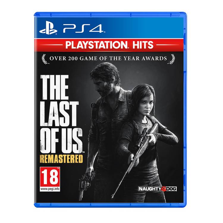 The Last Of Us Remastered PS4 game - British product
