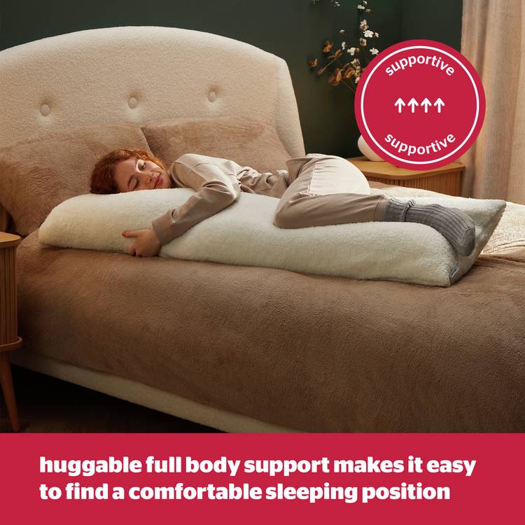 Silentnight Cosy Cuddles medium body pillow 147cm - British product