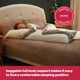 Silentnight Cosy Cuddles medium body pillow 147cm - British product