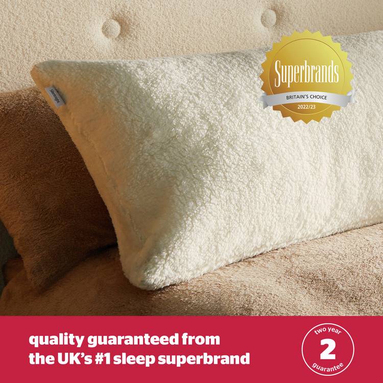 Silentnight Cosy Cuddles medium body pillow 147cm - British product