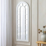 Argos Argos Home White Window Arch Wall Mirror - 122x46cm- Buy online at McGrocer