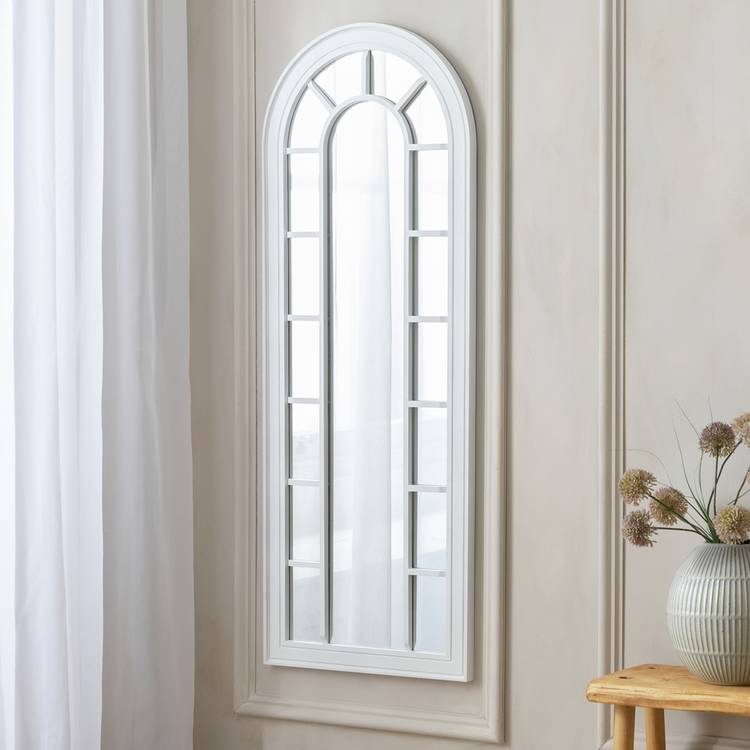 Argos Home white arched mirror 122cm - British product