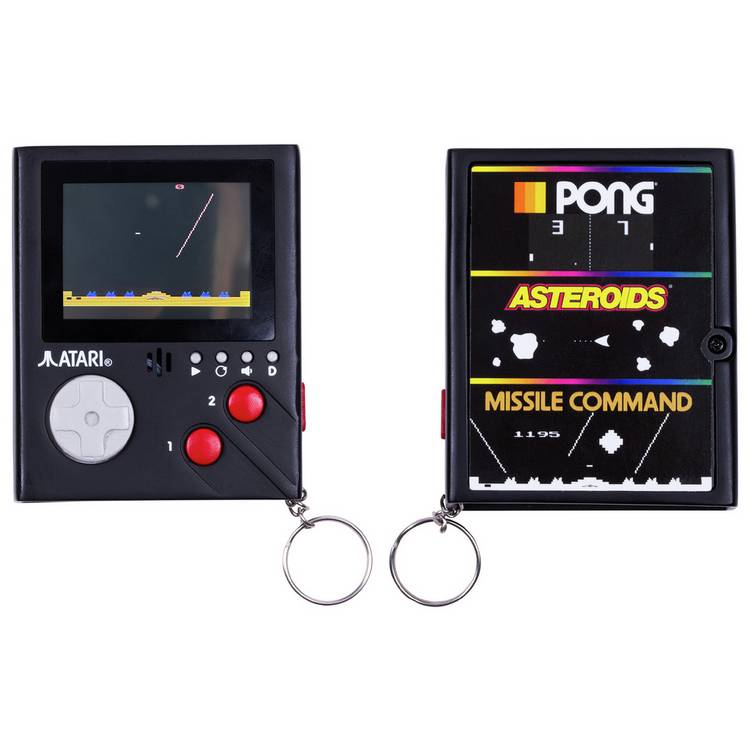 Atari cartridge console 3-in-1 games pocket size, imported from the UK