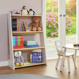 Argos Liberty House Kids 4 Tiered Bookcase White & Oak- Buy online at McGrocer