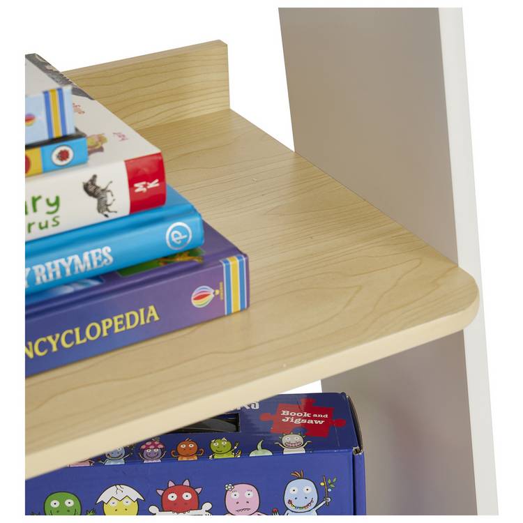 Liberty House kids bookcase white and oak (British brand)