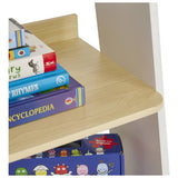 Liberty House kids bookcase white and oak (British brand)