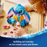 LEGO Disney Stitch buildable toy, imported from the UK