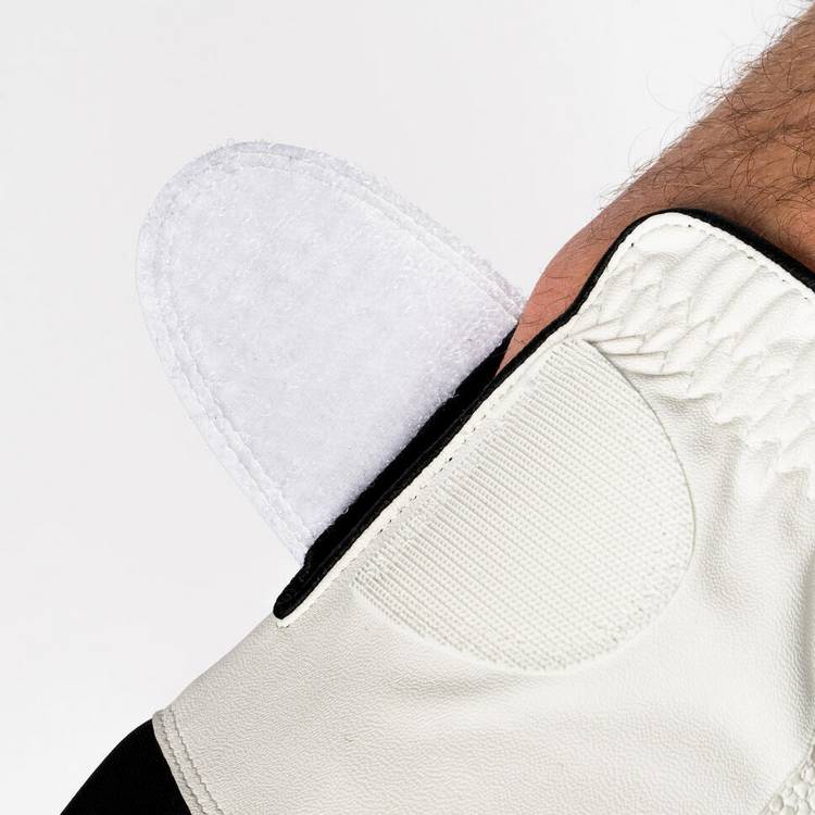 Decathlon men's left-handed golf glove white black size S (British brand)