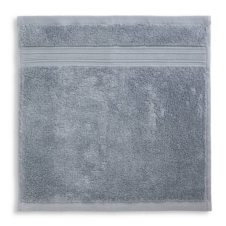 Habitat supersoft cotton face cloth rustic blue 2 pack - British product