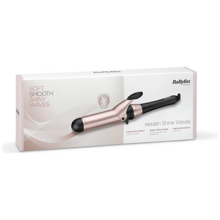 BaByliss Keratin Shine curling tong 38mm, UK version
