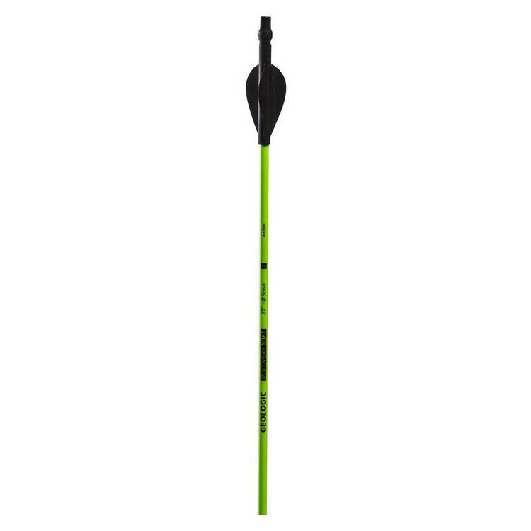 Decathlon archery arrows twin pack green - British product
