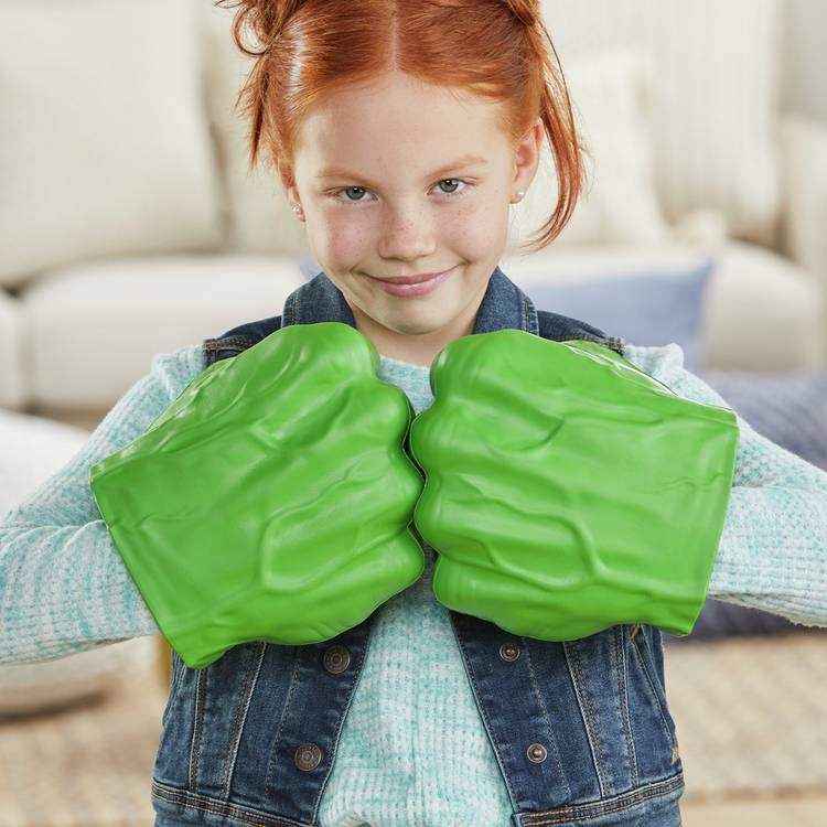 Marvel Hulk Gamma Smash Fists foam toy 19.1cm (British brand)
