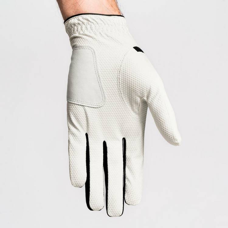 Decathlon golf glove right handed white black L - British product