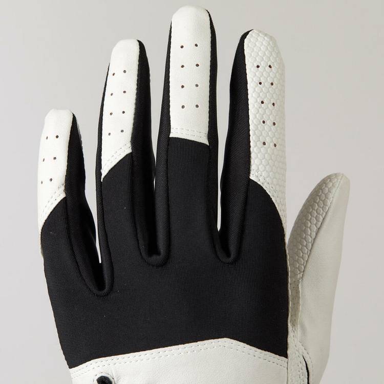 Decathlon golf glove right handed white black L - British product