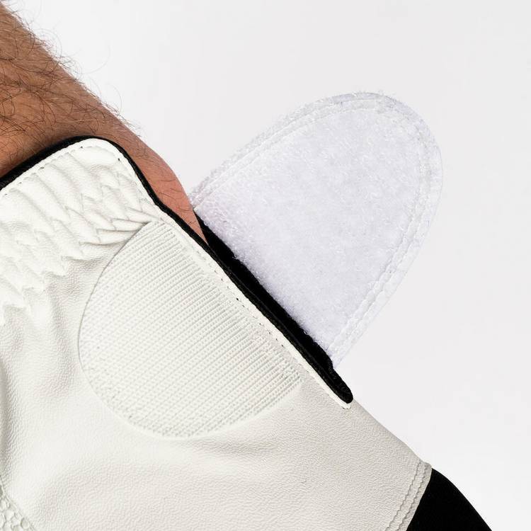 Decathlon golf glove right handed white black L - British product