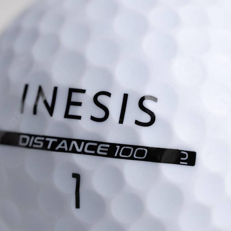 Decathlon golf balls white 12-pack, imported from the UK