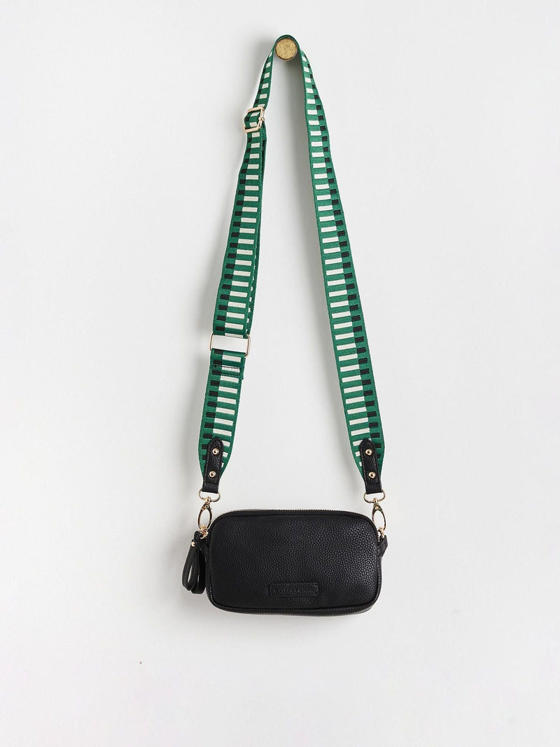 Oliver Bonas black Naha cross-body bag - British product