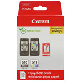 Argos Canon PG-510 and CL-511 Ink Cartridges Black and Colour 18ml- Buy online at McGrocer