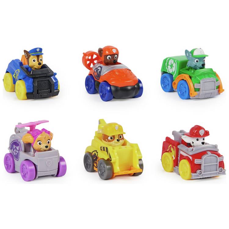 PAW Patrol Pup Squad Racer Gift Pack, UK version
