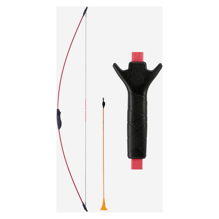 Decathlon kids bow and arrow set Discovery Junior Red (British brand)