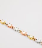 Spinelli Kilcollin Aysa bracelet mixed gold diamonds (British brand)