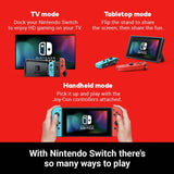 Nintendo Switch Neon console improved battery (British brand)