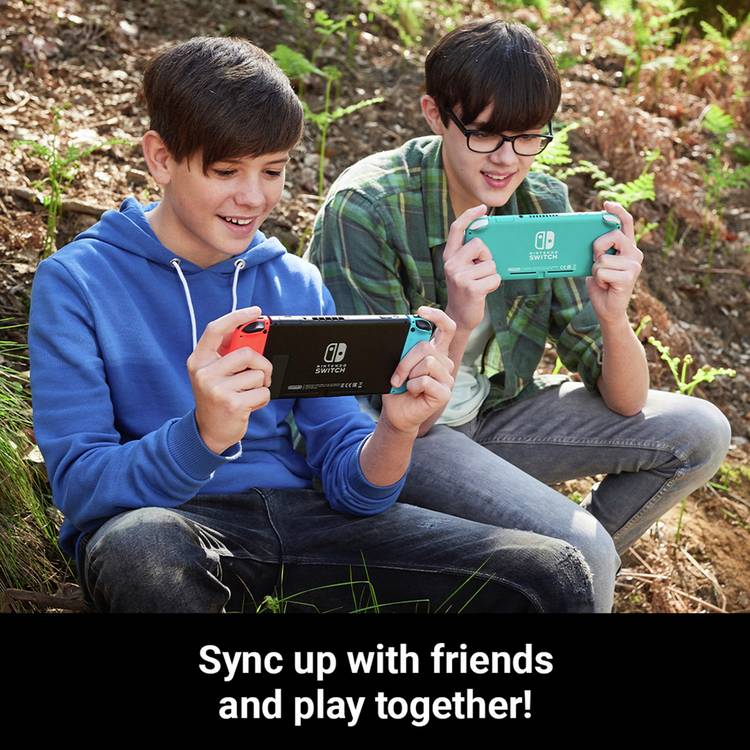 Nintendo Switch Neon console improved battery (British brand)