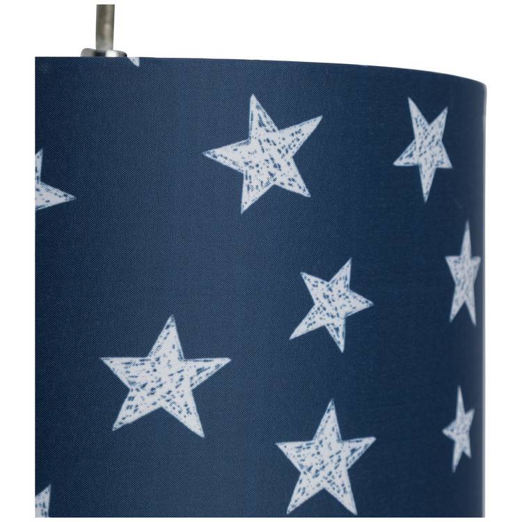 Argos Home kids navy star lampshade 25cm (British brand)