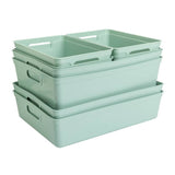 Argos Home sage mixed storage boxes 8-piece - British product