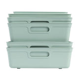 Argos Home sage mixed storage boxes 8-piece - British product