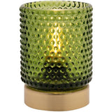 Argos Hestia Metal LED Cordless Portable Table Lamp - Gold & Green- Buy online at McGrocer