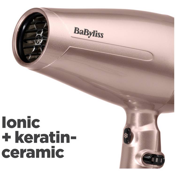BaByliss Keratin Shine 2200 watts hair dryer, UK version