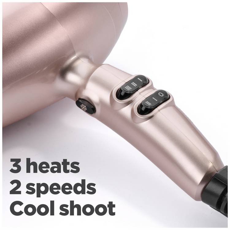 BaByliss Keratin Shine 2200 watts hair dryer, UK version