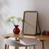 Argos Habitat Chunky Mango Wood Dressing Table Mirror - 53x39cm- Buy online at McGrocer