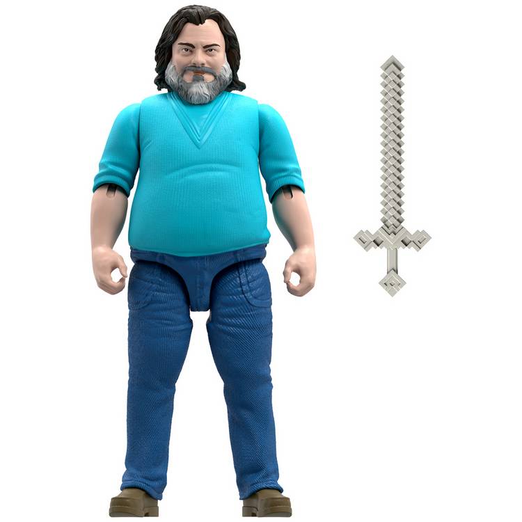 Minecraft Movie Steve action figure 12-inch, UK version