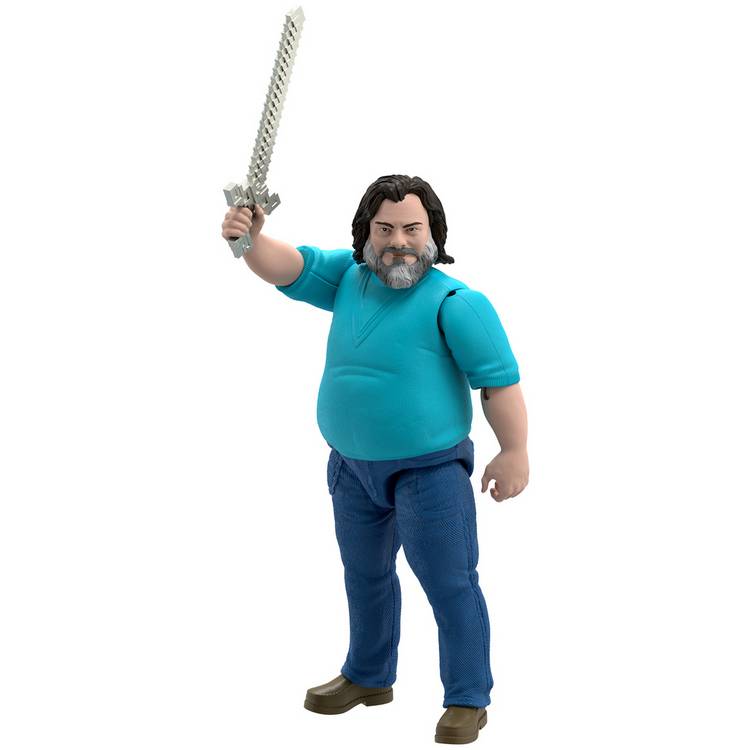 Minecraft Movie Steve action figure 12-inch, UK version