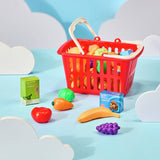 Chad Valley food basket toy with 22 play pieces, imported from the UK
