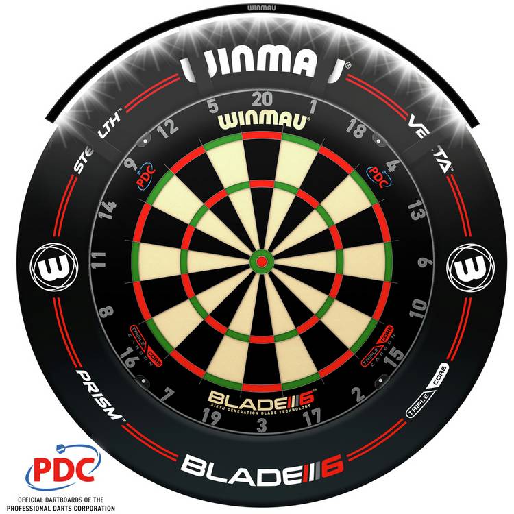 Winmau Polaris 120 magnetic dartboard light - British product