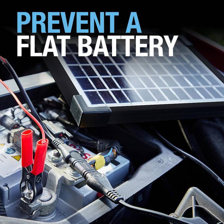 Ring 5W solar car battery charger (British brand)