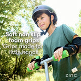 Zinc Dino foldable scooter with light-up wheels - British product