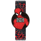 Marvel Spiderman slap band watch black - British product