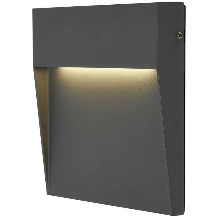 Zink AURA LED outdoor guide light in anthracite (British brand)